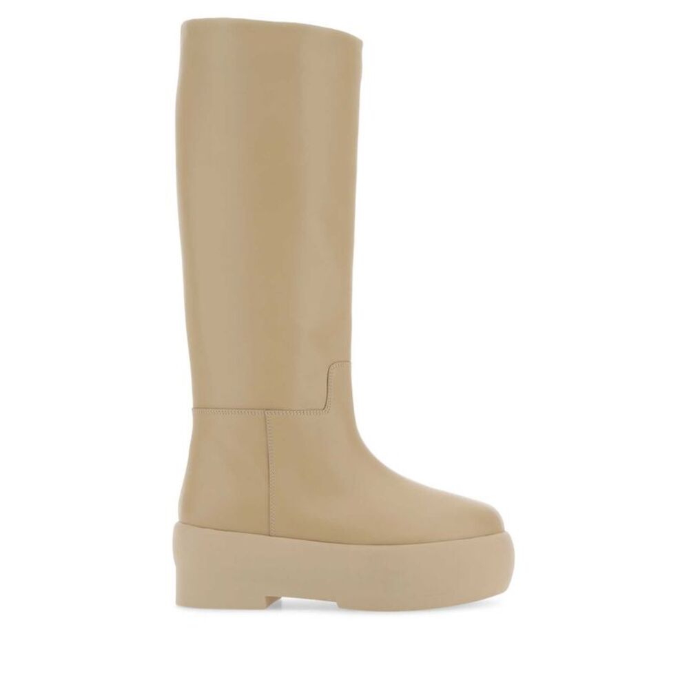 Gia Borghini Women Sand Leather Gia 16 Boots